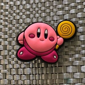 5/$10 Kirby crocs charm